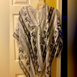 Kimono or beach cover up.